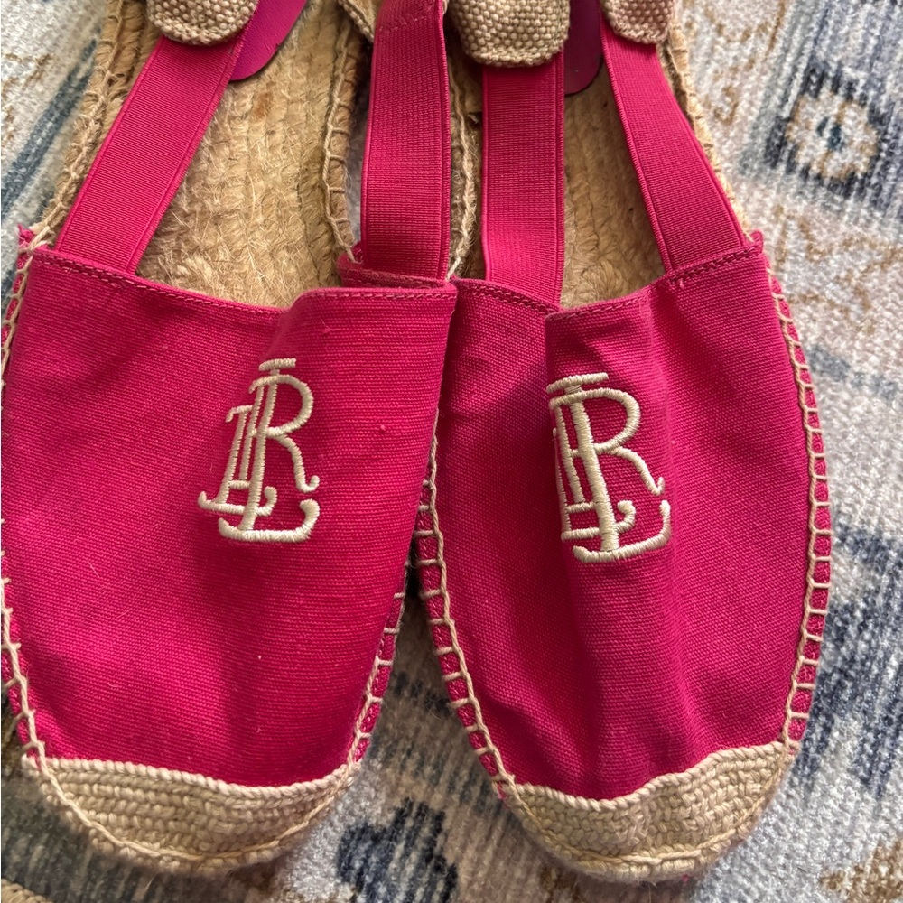 Polo by Ralph Lauren Pink Espadrilles